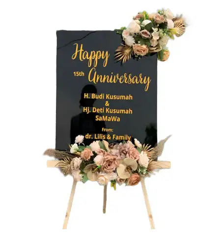 Papan Bunga Akrilik Mutihkulon